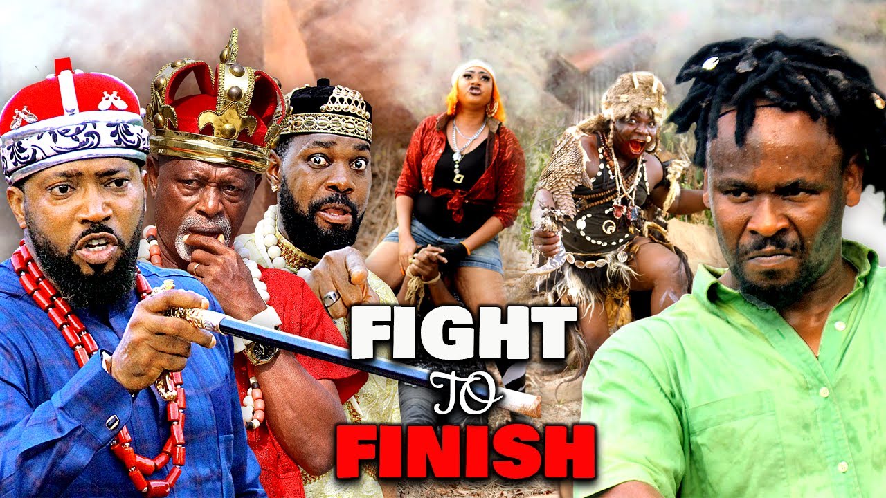FIGHT TO FINISH | ZUBBY MICHAEL | JUNIOR POPE | FRIEDRICK LEONARD | ( LATEST NOLLYWOOD MOVIES)